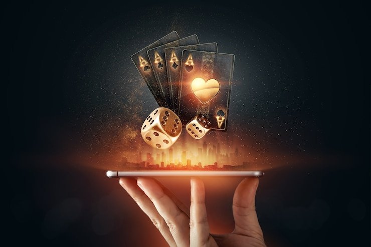 Bonanza Gold slot game interface on mobile, showing reels and bet controls